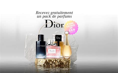 cadeau dior gratuit|coffrets Dior.